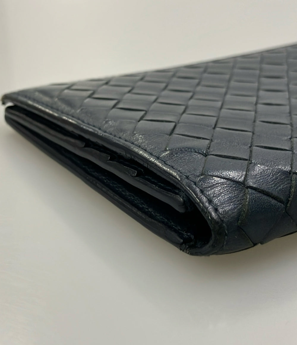 BOTTEGA VENETA 二つ折り長財布 イントレチャート レディース ボッテガ・ヴェネタ