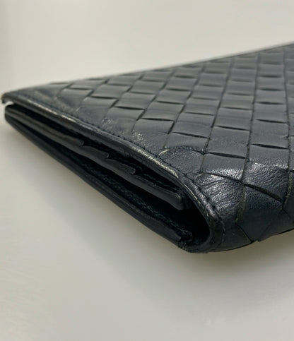 BOTTEGA VENETA 二つ折り長財布 イントレチャート レディース ボッテガ・ヴェネタ