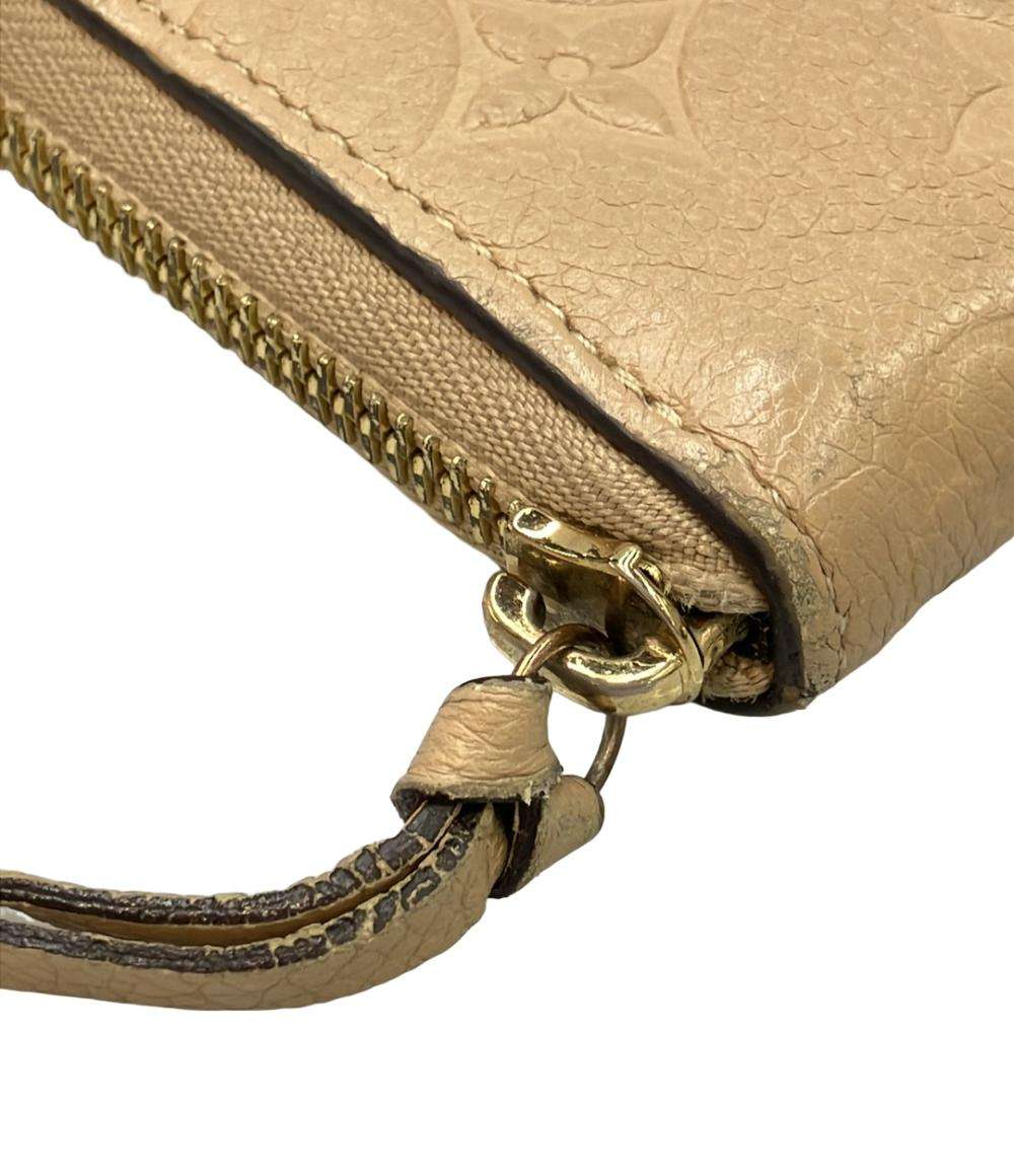 LOUIS VUITTON ラウンドファスナー長財布 モノグラムアンプラント ポルトフォイユ クレマンス M60713 レディース ルイ・ヴィトン