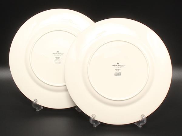 美品 WEDGWOOD プレート 大皿 2点セット 27cm フェスティビティ アイボリー ブルー ウエッジウッド