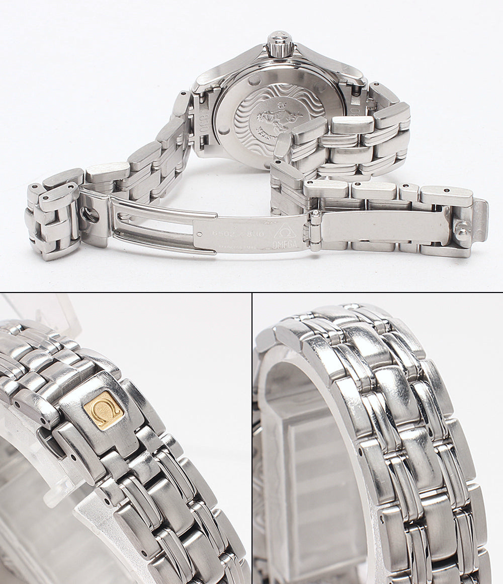 OMEGA 腕時計 シーマスター120 クオーツ ブルー 2581.88 レディース オメガ