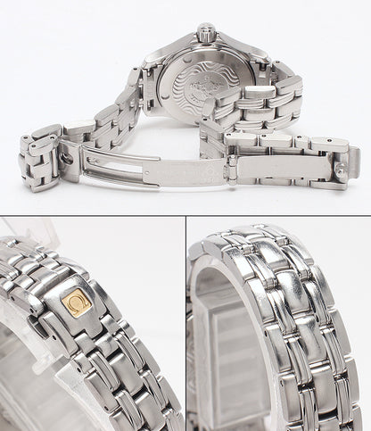 OMEGA 腕時計 シーマスター120 クオーツ ブルー 2581.88 レディース オメガ