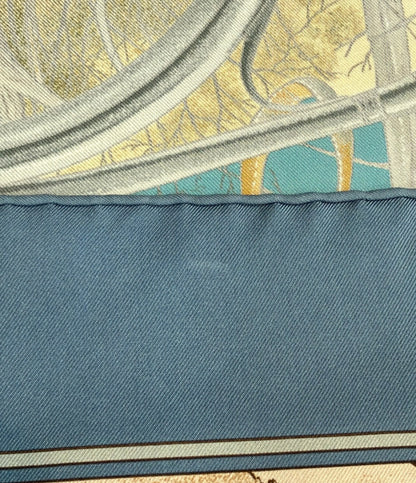 HERMES スカーフ カレ90 シルク100% 森の狩猟 レディース エルメス