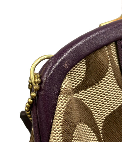 COACH コインケース がま口 シグネチャー レディース コーチ