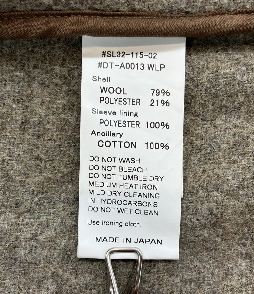 ダントン ノーカラーコート レディース SIZE 34 Danton