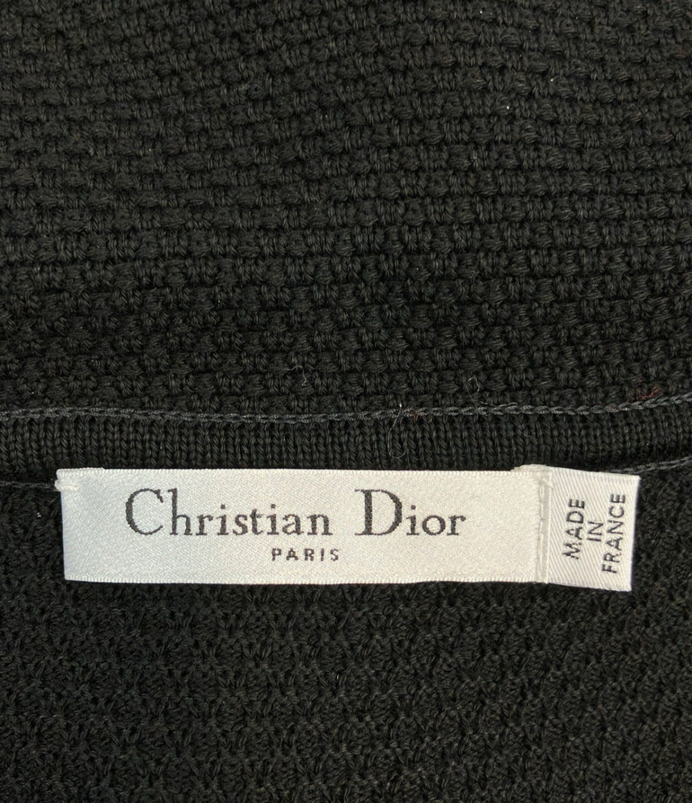 美品 Christian Dior ニットコート 1C24801GM528 レディース SIZE 36 (S) クリスチャンディオール