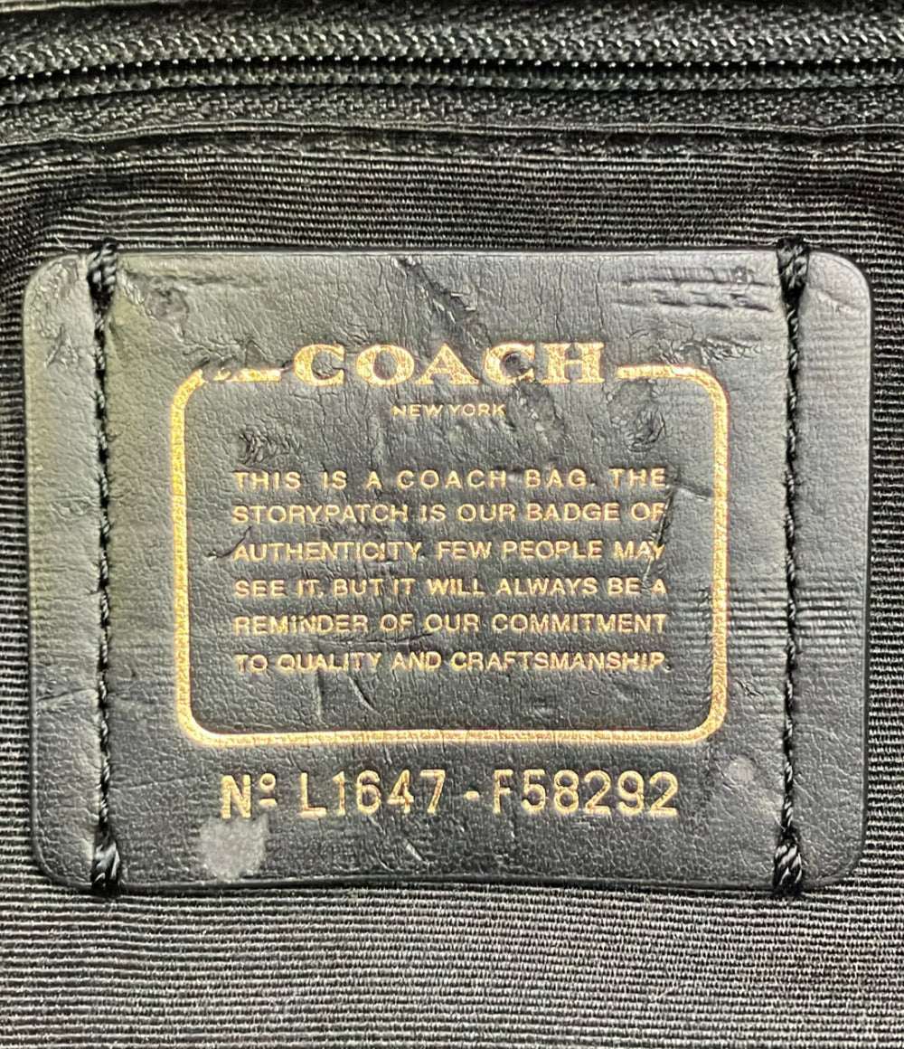 COACH トートバッグ ショルダーバッグ 肩掛け シグネチャー F58292 レディース コーチ