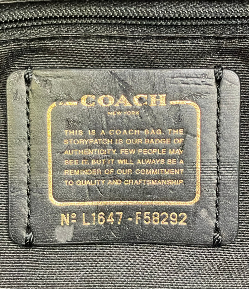 COACH トートバッグ ショルダーバッグ 肩掛け シグネチャー F58292 レディース コーチ