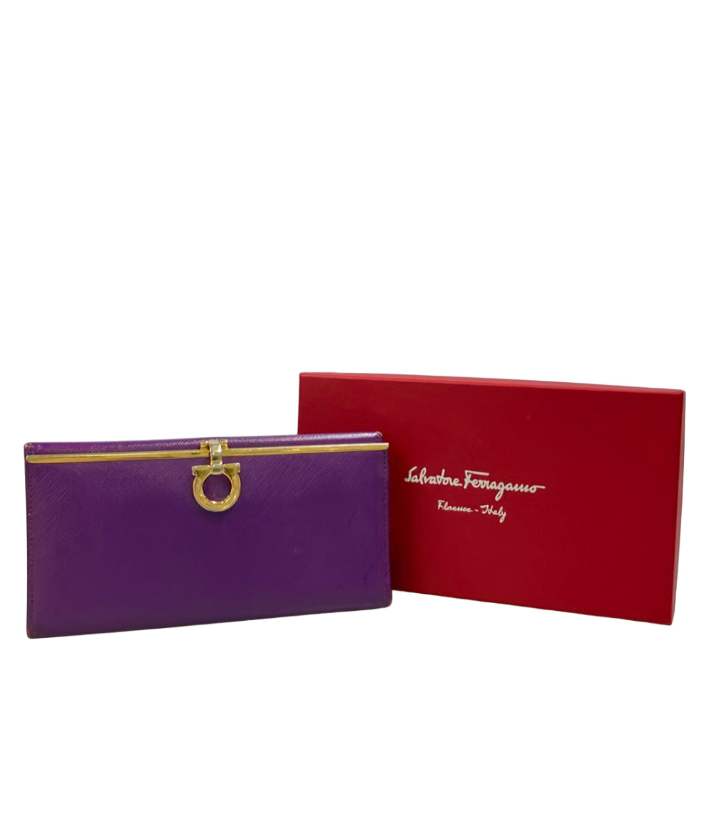 Salvatore Ferragamo 長財布 ガンチーニ レディース サルヴァトーレフェラガモ