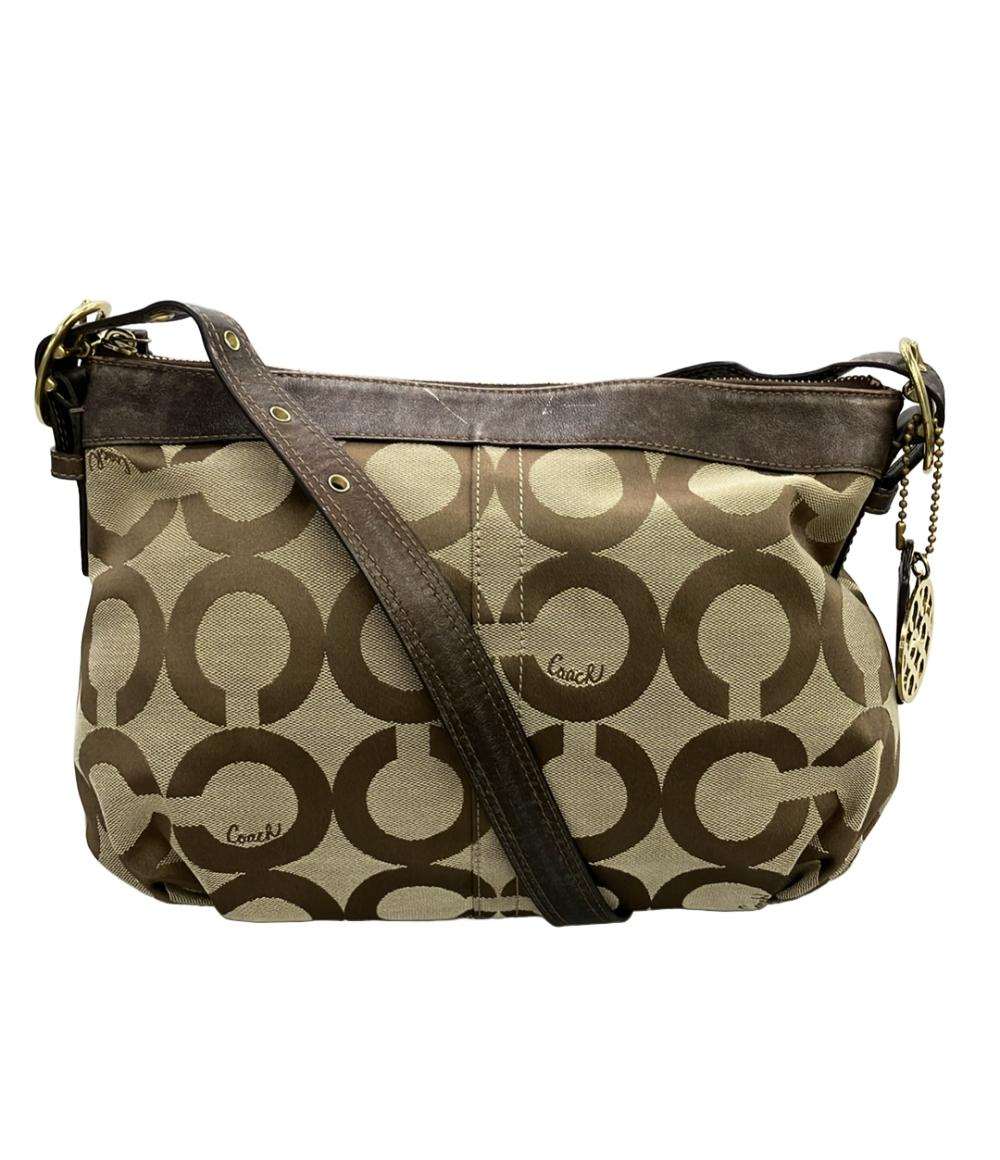 COACH ショルダーバッグ 斜め掛け オプアート 13878 レディース コーチ