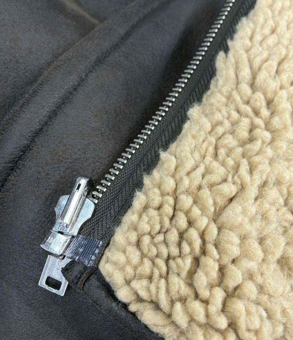 Supreme フェイクファー ベスト Reversible Faux Shearling Work Vest 24AW リバーシブル ファー シアリング ワーク ベスト メンズ SIZE L