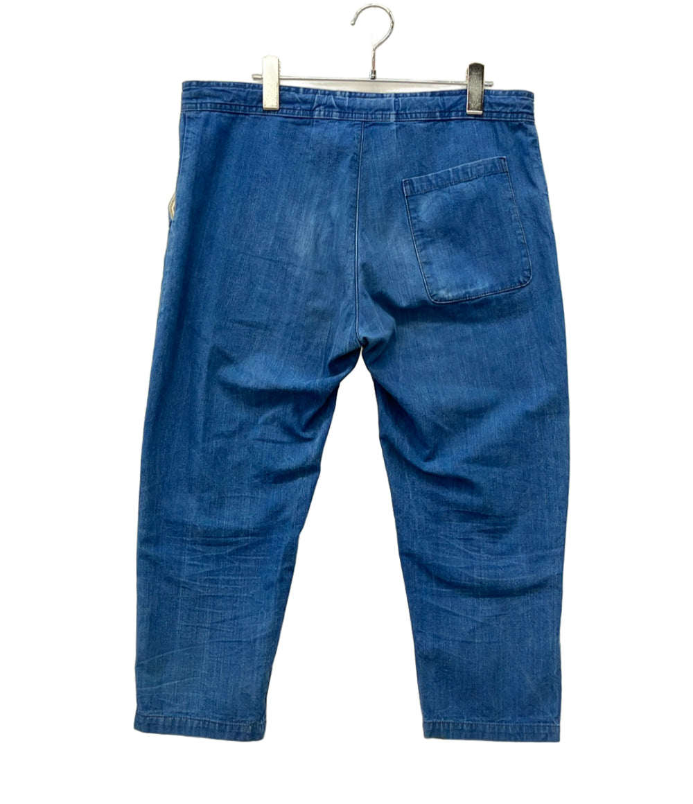 PORTER CLASSIC クロップドデニムパンツ メンズ SIZE M ポータークラシック