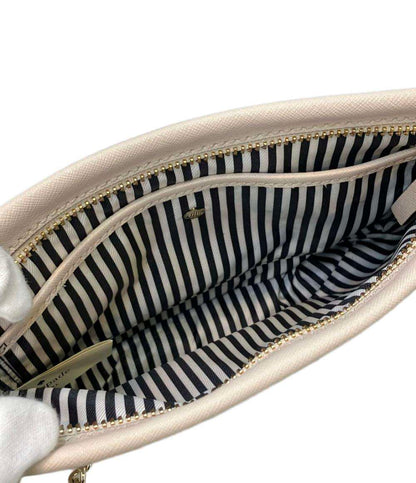 美品 Kate Spade 2way チェーンショルダーバッグ 斜め掛け クラッチバッグ PXRU6924 レディース ケイトスペード