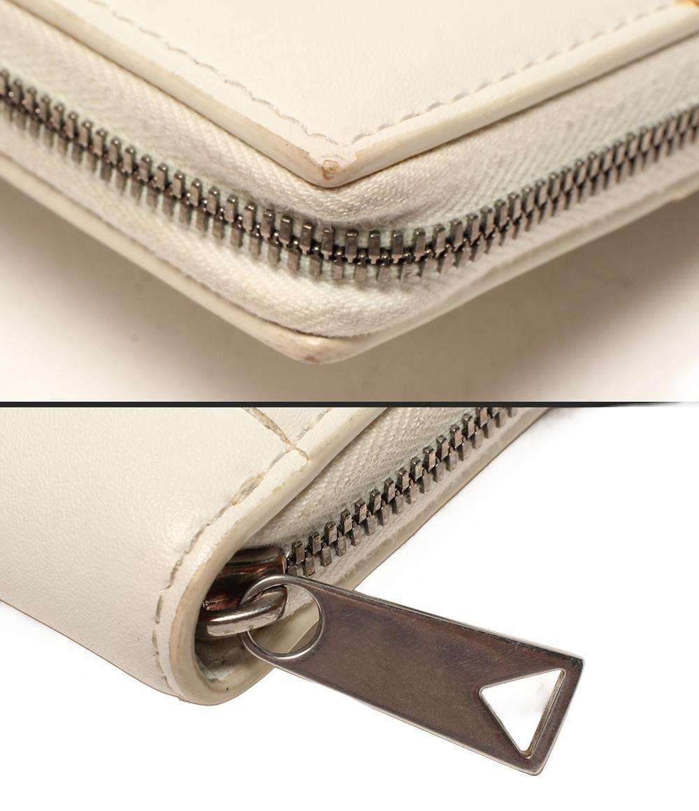 ボッテガ・ヴェネタ ラウンドファスナー長財布 カセット