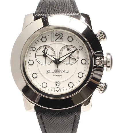 Glam Rock 腕時計 SO-BE MODE クオーツ ホワイト メンズ グラムロック