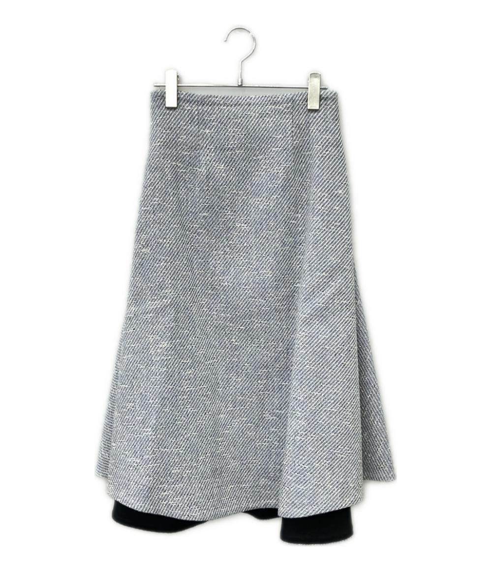 美品 BORDERS at BALCONY スカートセットアップ ツイードセットアップ BD1911-3D-13 BD1911-3H-14 レディース SIZE 36 (S)