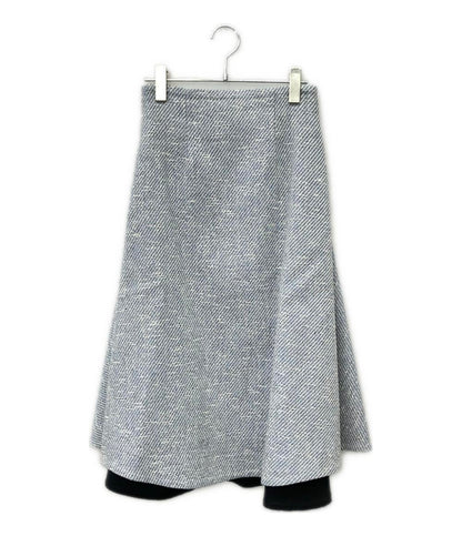 美品 BORDERS at BALCONY スカートセットアップ ツイードセットアップ BD1911-3D-13 BD1911-3H-14 レディース SIZE 36 (S)