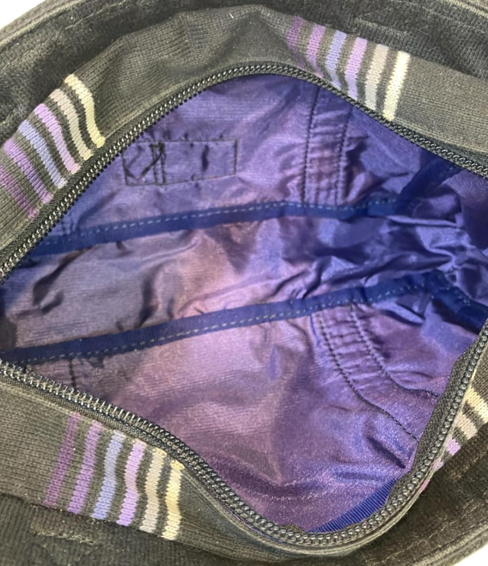 PORTER Neighborhood ハンドバッグ ボーダー柄 メンズ ポーター ネイバーフッド