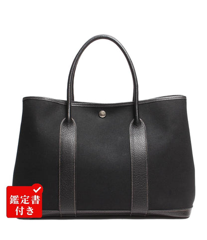 エルメス トートバッグ □H刻印 シルバー金具 ガ－デンパ－ティPM キャンバス レディース HERMES