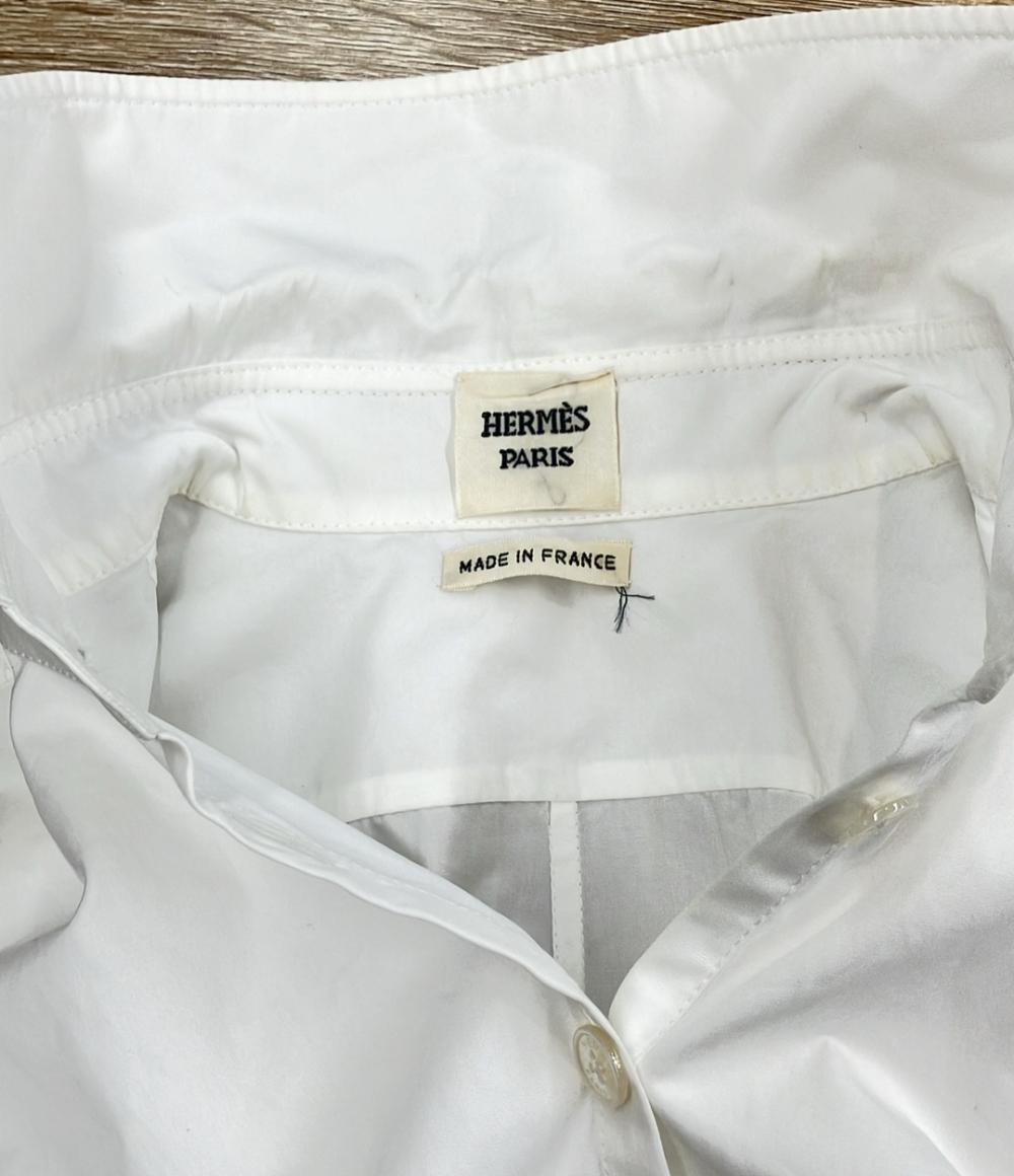 エルメス 長袖シャツワンピース ゴルチエ期 レディース SIZE 36 (S) HERMES