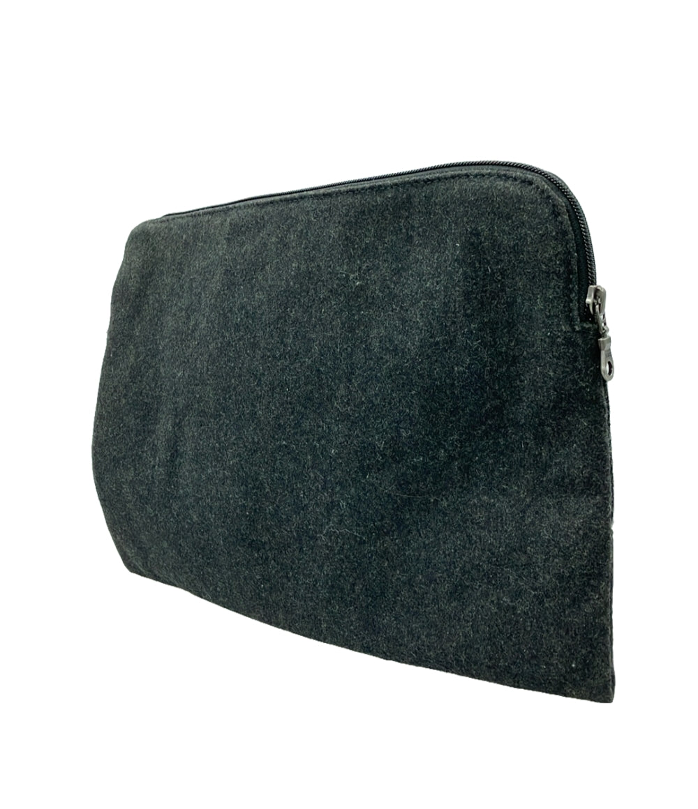 コーエン チェック柄クラッチバッグ x Harris Tweed メンズ coen