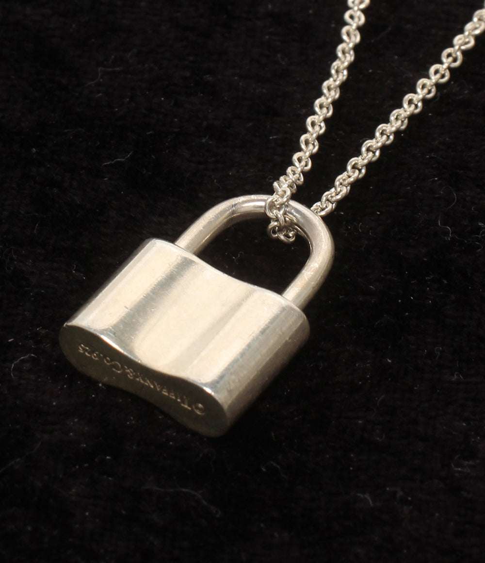 Tiffany & Co. ネックレス SV925 1837 パドロック レディース ティファニー