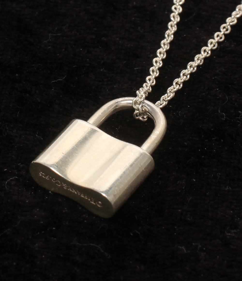 Tiffany & Co. ネックレス SV925 1837 パドロック レディース ティファニー