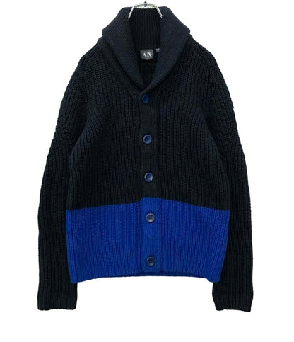 ARMANI EXCHANGE ショールカラーニットカーディガン メンズ SIZE XS アルマーニエクスチェンジ