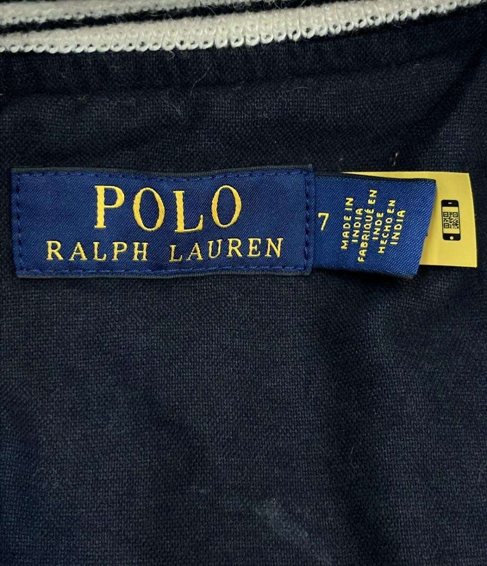 POLO RALPH LAUREN スタジャン レザースリーブ キッズ SIZE 7 (120