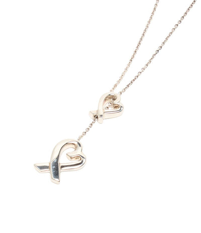 ティファニー ラリアット ネックレス SV925 ラビングハート パロマピカソ レディース TIFFANY&Co.