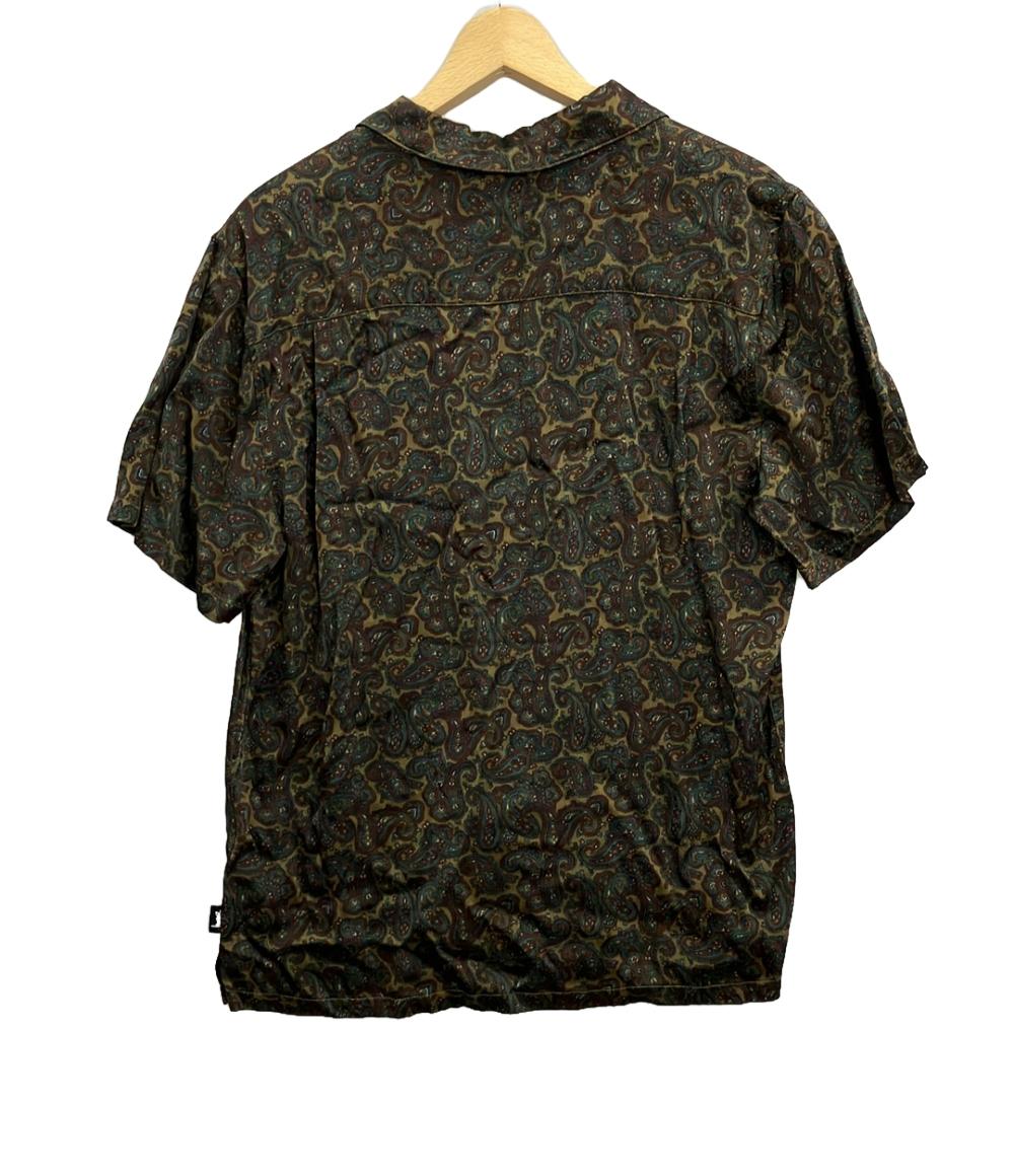 美品 ステューシー 半袖シャツ ペイズリー柄 メンズ SIZE M (M) STUSSY