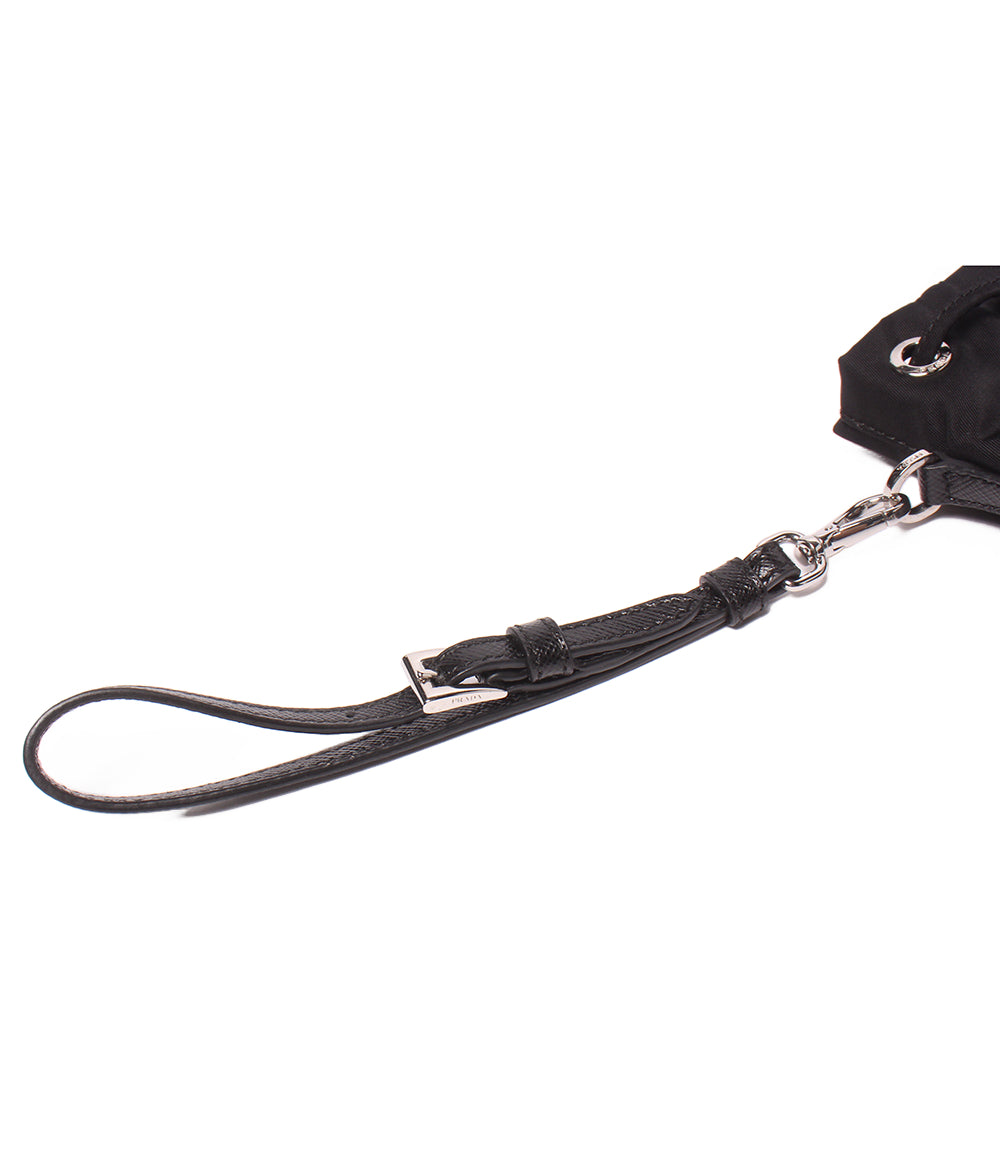 美品 PRADA ハンドバッグ ポーチ 巾着 Re-Nylon 1NE369 メンズ レディース プラダ