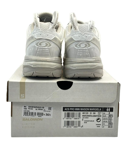 美品 Salomon ローカットスニーカー × MM6 メゾン マルジェラ ACS PRO レディース SIZE 22.5 (S) サロモン