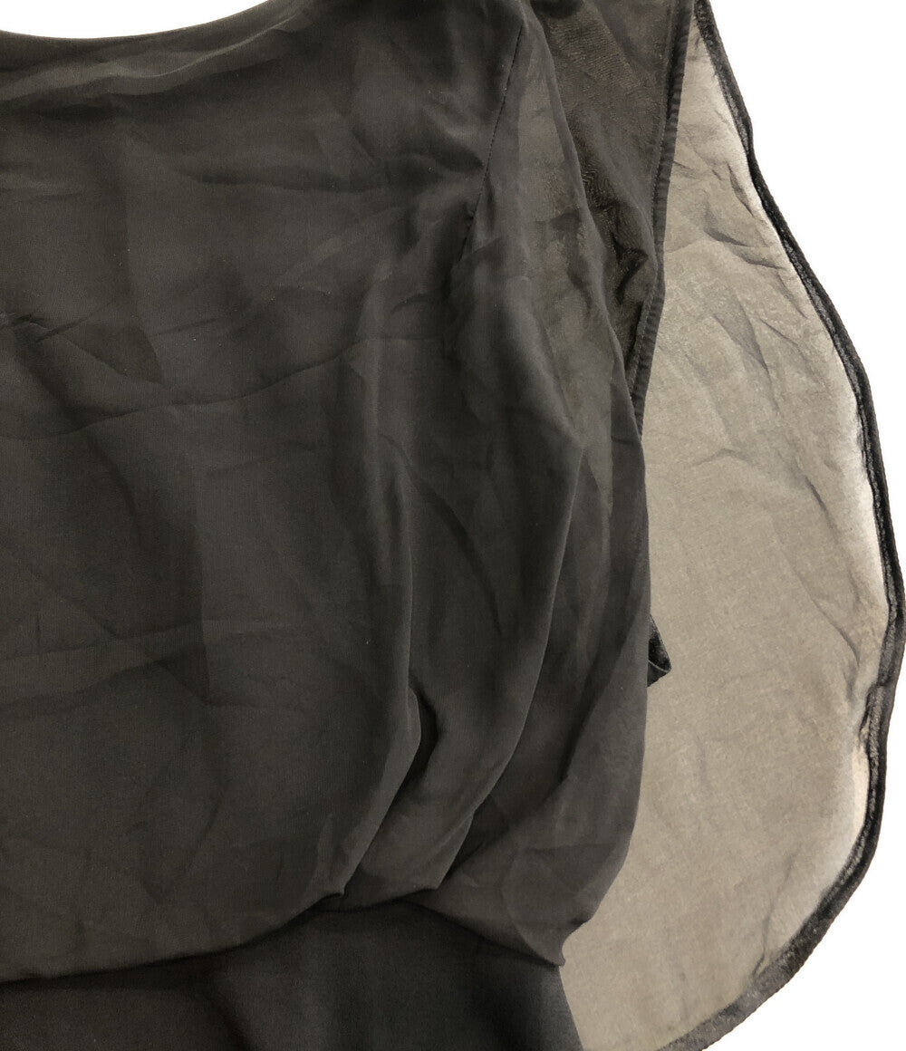 B ノースリーブワンピース フリルドレス(abo0077698)