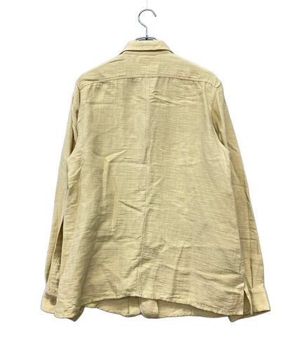 ARMANI COLLEZIONI ジャケット リネンシャツ 長袖 メンズ SIZE 48 (L) アルマーニコレッツォーニ