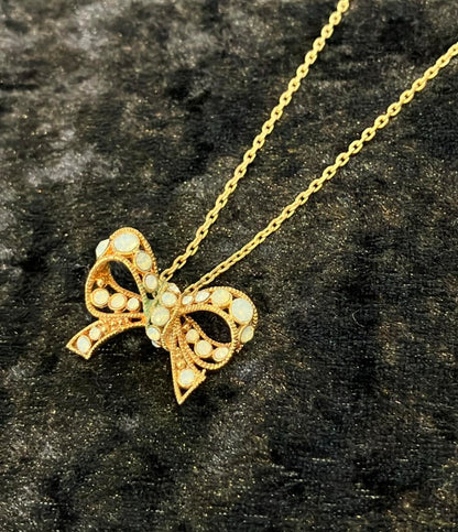 レネレイド ネックレス リボンモチーフ レディース Les Nereides