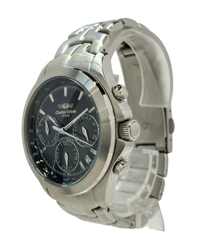 シャルルホーゲル 腕時計 クオーツ ブラック CV-7934 メンズ Charles Vogele