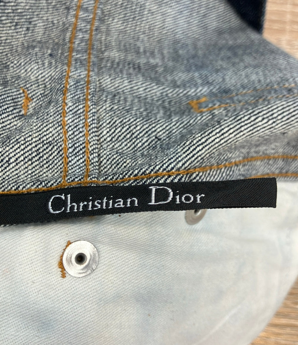 美品 Christian Dior デニムパンツ インディゴ 222P03A3524 レディース SIZE 32 (XS) クリスチャンディオール