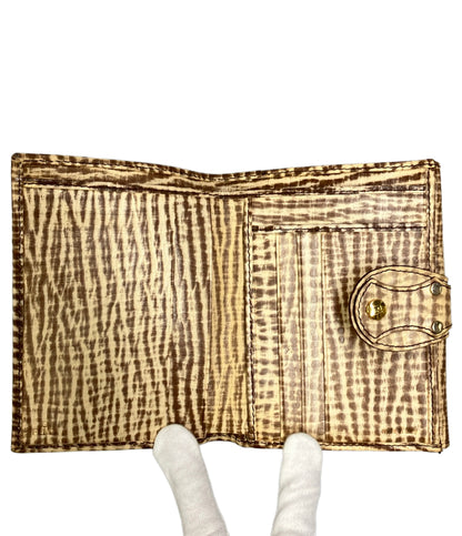 FENDI 二つ折り財布 Wホック ズッカ レディース フェンディ