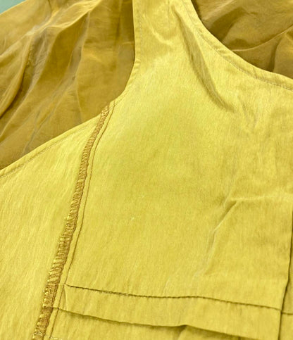 美品 レイビームス ナイロン切り替え長袖フレアロングワンピース レディース SIZE 0 (XS) Ray Beams