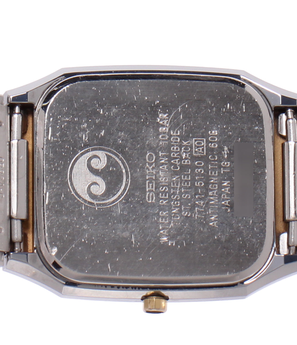 SEIKO 腕時計 ドルチェ  Dolce クオーツ ゴールド 7741-5130 レディース セイコー