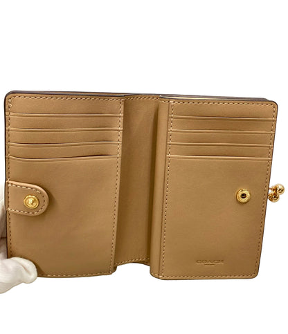 美品 COACH 二つ折り財布 シグネチャー C8724 レディース コーチ