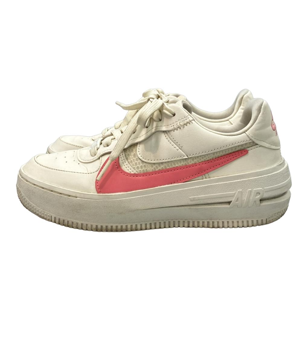 NIKE ローカット厚底スニーカー エア フォース 1 PLT.AF.ORM DJ9946-105 レディース SIZE 23.5 (M) ナイキ