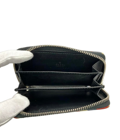 グッチ ラウンドファスナー コインケース ナイトクーリエ レザー GGスプリーム 496343 2149 メンズ GUCCI