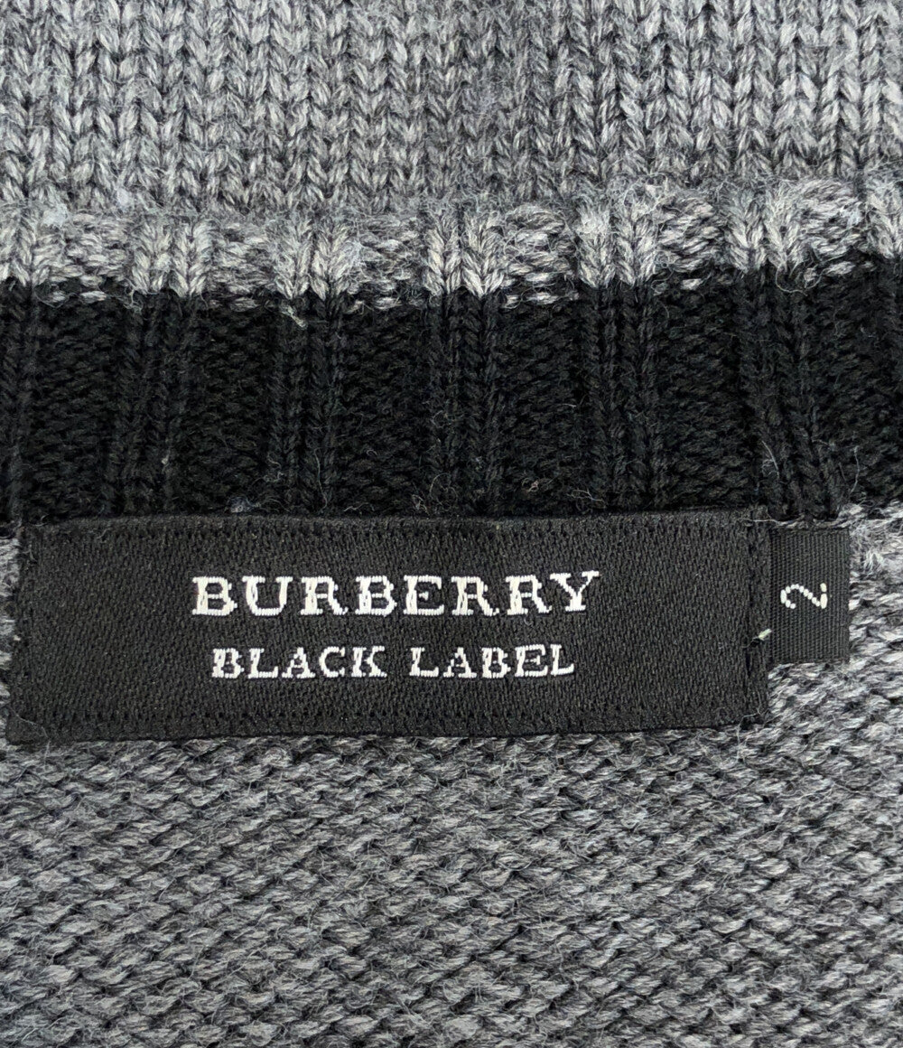 バーバリーブラックレーベル  長袖ニット      メンズ SIZE 2 (M) BURBERRY BLACK LABEL