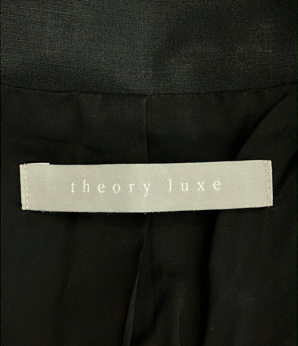 theory luxe ノーカラー ジャケット レディース SIZE 040 セオリーリュクス