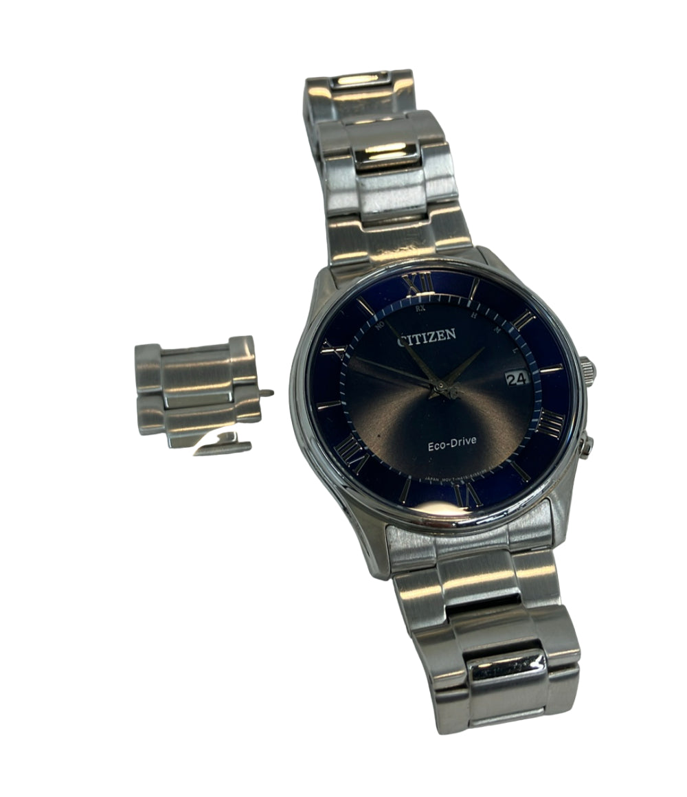 CITIZEN 腕時計 エコドライブ ソーラー ネイビー H415-S112907 メンズ シチズン