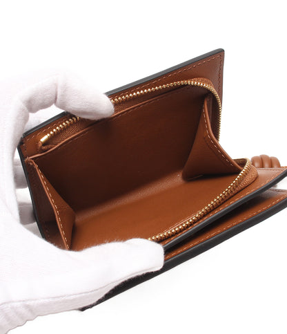 美品 LOEWE 二つ折り財布 ノット コンパクト ウォレット レディース ロエベ