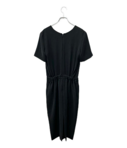 YOKO CHAN 半袖 ワンピース Vネック レイヤードドレス YCD-318-407 レディース SIZE 38 (S) ヨーコ チャン