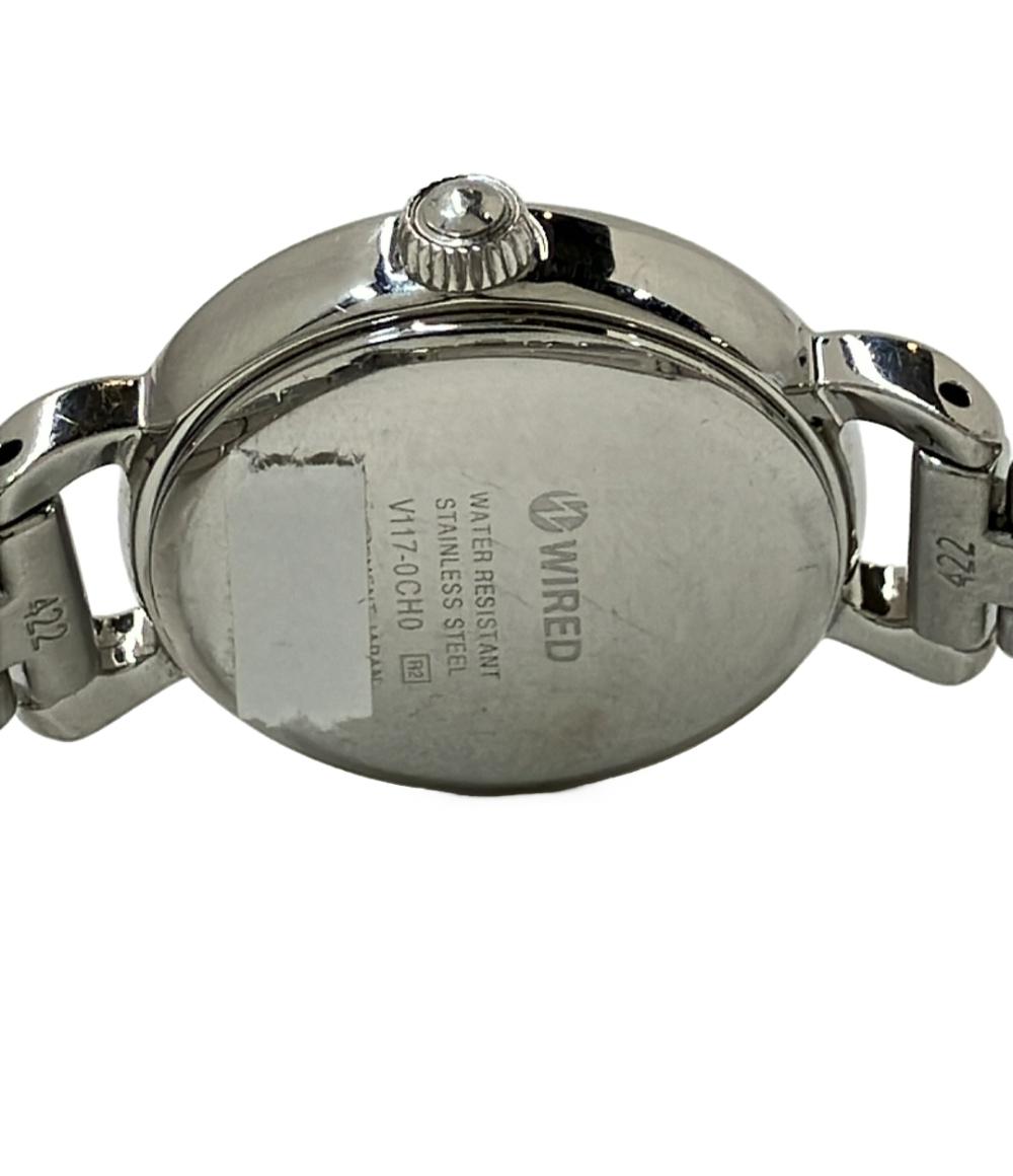 SEIKO(セイコー) 腕時計美品  V117-0BT0 白 SEIKO - SEIKO(セイコー) 腕時計美品 V117-0BT0 白の通販 by ブラン